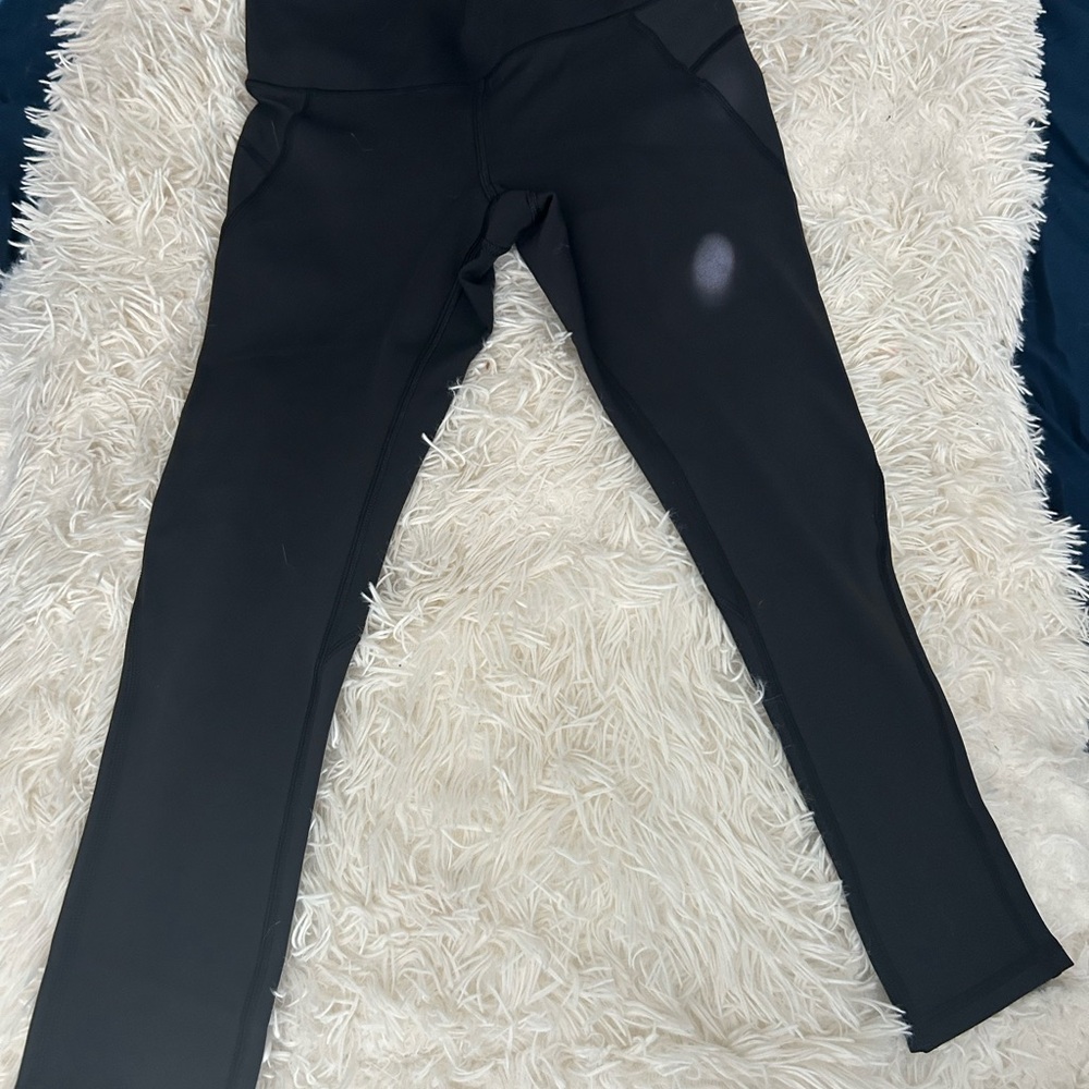 Athleta Black Stretch Leggings for Performance